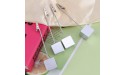 BESPORTBLE 10Pcs Memo Clip Holder Stands with Alligator Clips Cube Base Memo Holders Creative Note Clip Card Holder Photo Clamp for Home Office Silver - BFFMBK6D5