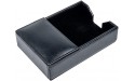 Dacasso Black Bonded Leather 4 6-Inch Memo Holder - B3TUM2DT6
