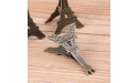 Hemoton 18pcs Eiffel Tower Place Card Holders Metal Table Photo Holder Table Number Card Holders Table Pictures Stand Memo Note Clip for Home Office Wedding Party Decor - B7LX6S0WO