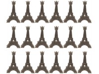 Hemoton 18pcs Eiffel Tower Place Card Holders Metal Table Photo Holder Table Number Card Holders Table Pictures Stand Memo Note Clip for Home Office Wedding Party Decor - B7LX6S0WO