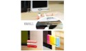 Monitor Memo Board Multifunction Acrylic Transparent Message Memo Holder Sticky Note Holder and Phone Holder Memo Clip Creative Notes Board for Office Home Desktop Organizer Left - BZE0W9E07