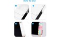 MOSISO Acrylic Monitor Memo Board Message Memo Holders Notes Boards Computer Screen Sticky Notes Reminder Phone Holder for Office & Home Desktop Organizer 2 Side Panels Left & Right - BCR9N7ZTK