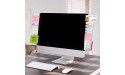 MOSISO Acrylic Monitor Memo Board Message Memo Holders Notes Boards Computer Screen Sticky Notes Reminder Phone Holder for Office & Home Desktop Organizer 2 Side Panels Left & Right - BCR9N7ZTK