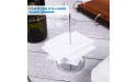 NUOBESTY Desk Straight Rod Spike Stick Receipts Check Bill Fork Stainless Steel Receipt Paper Holder 3 Pieces Silver - B9O3BXD88