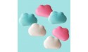 Onsinic Cloud Fridge Magnets 6pcs Set Magnetic Refrigerator Mail Holder Clip for Whiteboard Office Gadget Messages Letter Picture - BCAXNRRZH