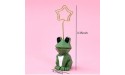 RR-RUOSHUI Frog Design Table Card Memo Holder Stand for Note Holder Artworks Postcards Wedding Party Christmas Home Office Decoration 8 Pieces - BGNAXZD02