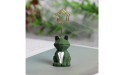 RR-RUOSHUI Frog Design Table Card Memo Holder Stand for Note Holder Artworks Postcards Wedding Party Christmas Home Office Decoration 8 Pieces - BGNAXZD02
