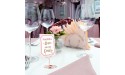 WXJ13 36 PCS 2 inch Table Number Holders Name Place Card Holders Metal Photo Holder Clips for Wedding Dinner Home Party Events Decoration Office Memo Rose Gold - BL8257ZV5