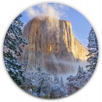 Yosemite Paperweight in Gift Box 3 Inch Crystal Dome Perfect for House Warming Gift - BR3THYZZW