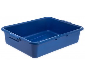 Carlisle N4401014 Comfort Curve Ergonomic Wash Basin Tote Box 5 Deep Blue - BII4A0QZZ