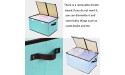 Larger Storage Cubes [4-Pack] Senbowe Linen Fabric Foldable Collapsible Storage Cube Bin Organizer Basket with Lid Handles Removable Divider For Home Office Nursery Closet 16.5 x 11.8 x 9.8” - BSIQKLECN