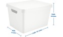 Simplify Lid Vinto Storage Box Large White - BIOQWITPZ