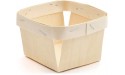 Bright Creations One Pint Wooden Berry Baskets 4 Inches 10-Pack - B9AZ4XO8X