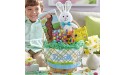 Let’s Make Memories Personalized Create Your Own Wicker Easter Basket – Blue Bunny Design Basket Only Customize with Any Name Medium - B43BXSY1T