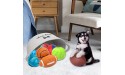 Xbopetda Dog Toy Basket Pet Storage Basket Cotton Rope Basket Toy Organizer Basket Laundry Basket Storage Bin Dog Stuff Storage Boxes-Gray - BLJSQT69U