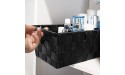 homyfort Woven Shelf Storage Tote Basket Bins Container Storage Boxes Cube Organizer with Built-in Handles for Bedroom Office Closet Clothes Kids Room Nursery 3pkBlack - B27QJEA0W
