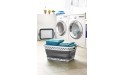 Pop & Load Collapse & Store Collapsible Ultra-Slim Utility laundry-baskets Large Rect 2 Handles GREY - BM9KAFLWI