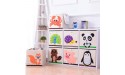 SITAKE 2 Pcs Foldable Animal Toy Storage Box Bin Cube Collapsible Storage Organizer Chest Basket Container for Kids Toddlers Boys and Girls13 x 13 x 13 Inch Tiger & Koala - B3G6W5Y79