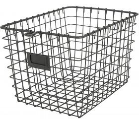 Spectrum Diversified 47876 Wire Storage Basket Small Industrial Gray - B3BTSXYWD