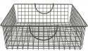 Spectrum Diversified 87076 Stowaway Basket Under Bed Storage Large Industrial Gray - BTSKCRWIQ