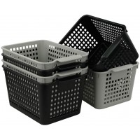 Vababa 6-Pack Plastic Storage Basket Organizer - B3OXP5Z8W