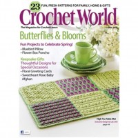Crochet World Magazine April 2014 - B5ZMLXSW1