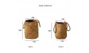 LiuliuBull Seagrass Woven Storage Baskets Garden Flower Vase Hanging Basket Rattan Planter Potted Organizer Home Laundry Basket with Handle Color : L Size : M - B7E0L0PD2