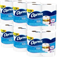 Charmin Ultra Soft Toilet Paper Bath Tissue Mega Roll 24 Count 4 Count Pack of 6 - B1NWTEPMV