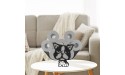Dolity Creative Novelty Toilet Roll Holder Free Standing Animal-Shaped Iron Vertical Stand Move Freely for Bathroom Countertop Storage Dog - B21KUVPE9