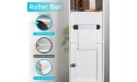 Foam Toilet Paper Roll Cabinet | Free Standing Shelf for Small Space – Tall & Removable Shelves with Doors – Narrow Bath Sink Organizer – Space Saver Bathroom Storage Caddy - BBE1MAEWS