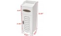 FRITHJILL Toilet Vanity Cabinet,Small Bathroom Storage Corner Floor Cabinet with Paper Holder,White - BQHRD58WE