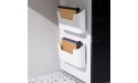 GPWDSN Wall Mounted Storage Box Sundries Remote Control Organizer Kitchen Cabinet Door Storage Box Bathroom Storage Rack Phone Holder Color : A - BXCFT7WU1