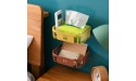 IKAXIYO Wall Mount Hanging Household Bathroom Paper Box Case Tissue Storage Container Convenient and Useful - BVM85R4YP