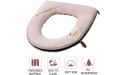 Toilet Pad Fleece Multicolor Toilet Toilet Universal Thickened Toilet Seat Cover Flannel Printing Group Can be Washed Soft and Comfortable Cushion Without Hair Loss Pink - BT4064FAV