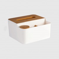 WYBFZTT-188 Home Storage Boxes Dispenser Case Office Organizer for Toilet Bathroom Bedroom Color : White - BIMZJRV2K