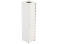 ZXJOY Toilet Paper Storage Containers Paper Towel Storage Narrow Cabinet 67.5cm High PVC 16.5x19.5x67.5 cm - BF7BHMLSP