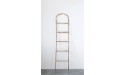 Creative Co-Op Decorative Bamboo Blanket Ladder 60.25 Natural - BXQ33EHRV
