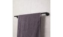 GERZWY Bathroom Towel Bar 24 Stainless Steel Towel Bar Matte Black Contemporary Style Wall Mount for Bath Kitchen AG1101C60-BK - B3UXXW9B1