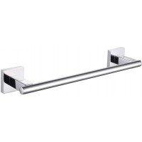 Hand Towel Rack Polished Chrome 13.78 Angle Simple SUS304 Stainless Steel Bathroom Towel Holder Face Towel Bar for Wall - BG387M9IT