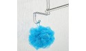 mDesign Adjustable Metal Over Door Towel Rack Holder for Shower and Bath 3 Tier Rod Hanger with 2 Hooks for Bathroom Hang Towel Blanket Washcloths Loofahs Sponges on Back of Door Chrome - BQYGKOX5A