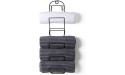 Soduku Towel Rack Wall Mounted Metal Wine Rack Towel Shelf for Bathroom Black - BWHLBGV2F