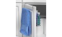 Spectrum Diversified Duo Over-The-Cabinet Towel Bar & Medium Basket No Installation 2-in-1 Basket & Towel Bar Under Sink Storage & Organization Small Chrome - BOFIH1QCD