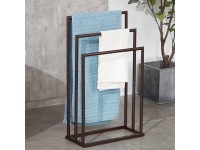 Towel Racks for Bathroom 3 Tiers Stainless Steel Freestanding Bathroom Towel Rack Oil Rubbed Bronze Housen Solutions TRS57008 - BFADO45NQ