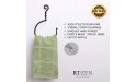 Wrought Iron Hand Towel Ring Holder | Decorative Black Rot Swirl Ring Hanger for Bathroom Kitchen | Wall Mount Rustic Black Metal Dish Towel Rod | RTZEN-Décor Handmade | Easy Installation - B5RS6EVPI