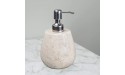 Creative Home Champagne Marble Boulder Liquid Soap Dispenser - B4CAQRSMQ