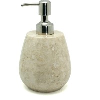 Creative Home Champagne Marble Boulder Liquid Soap Dispenser - B4CAQRSMQ