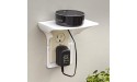 Electrical Outlet Plug Wall Shelves for The Bathroom and Kitchen Set of 2 - B0GAZLSVI