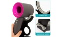 Hair Dryer Holder Stand for Dyson Supersonic Dryer Holder Bathroom Organizer for Dyson Supersonic Hair Dryer Tools Magnetic Stand Holder with Power Plug Cable Organizer - BK2UD58SW