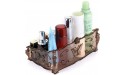 Hipiwe 3 Slot Desk Makeup Organizer Cosmetics Storage Rack Butterfly Holder for Dresser and Bathroom - BL1BJMBB9