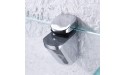 KES 14-Inch Bathroom Tempered Glass Shelf 8MM-Thick Wall Mount Rectangular Polished Chrome Bracket BGS3202S35 - BHJSJMNUP